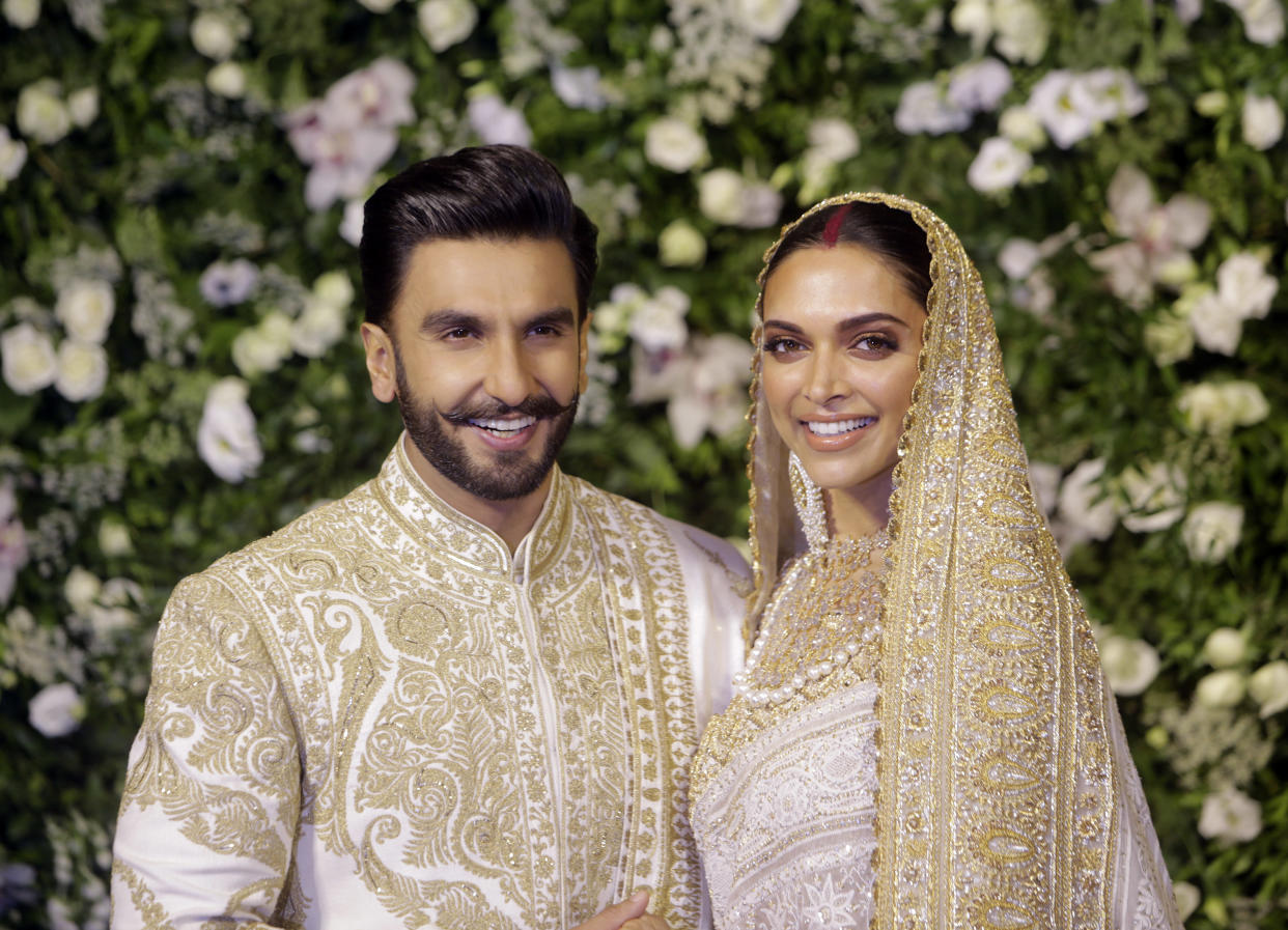 Photos from the DeepVeer wedding continue to send fans into a tizzy. (Photo: AP Photo/Rajanish Kakade)