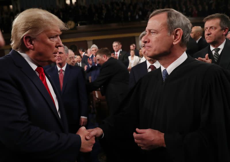 U.S. President Trump delivers State of the Union address at the U.S. Capitol in Washington