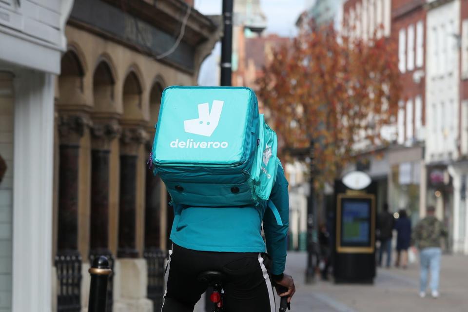 A Deliveroo spokesperson said ‘we take our responsibilities extremely seriously’ (David Davies/PA) (PA Wire)