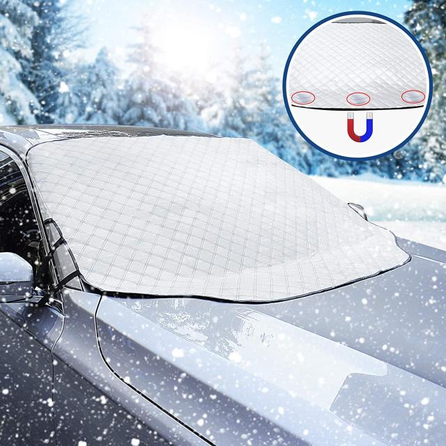 Couverture anti-neige pour vitres de voiture, pare-brise de voiture, pare- brise avant anti-neige