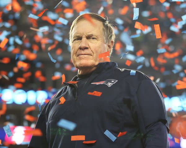 <p>Nancy Lane/MediaNews Group/Boston Herald via Getty</p> Bill Belichick