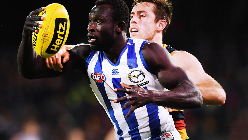 Majak Daw in action. (Photo by Mark Brake/Getty Images)