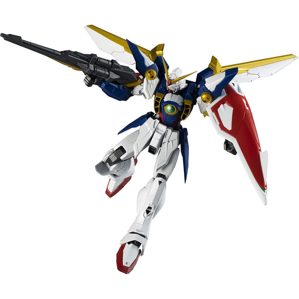 Bandai Gundam XXXG-01W Wing Gundam Universe Action Figure Toy. (Photo: Amazon SG)