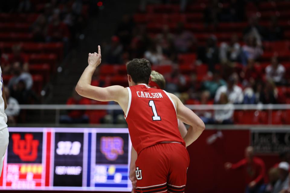 Utah Runnin’ Utes vs. UC Riverside Highlanders at Jon M. Huntsman Center in Salt Lake City, UT on Friday, November 10, 2023. | Bryan Byerly/Utah Athletics