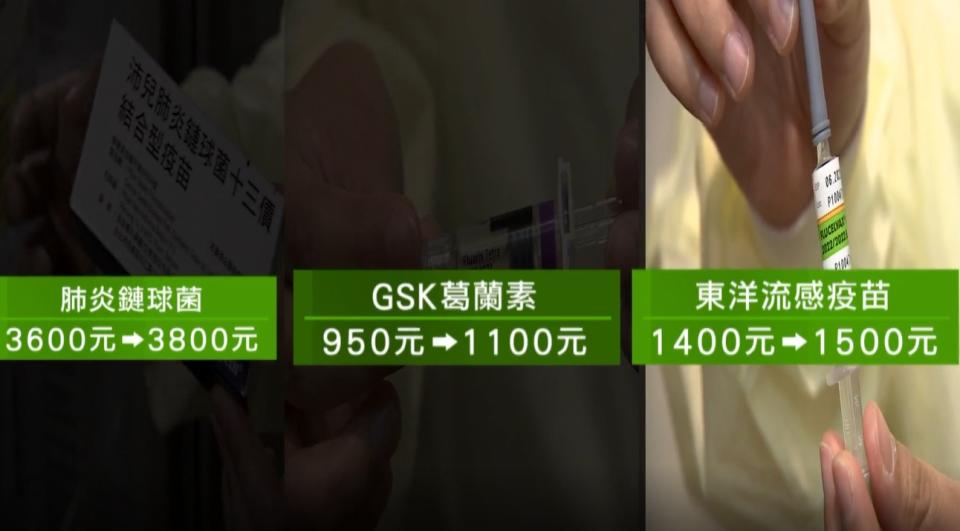 因為通貨膨脹跟戰爭影響，疫苗成本不斷增加。（圖／東森新聞）