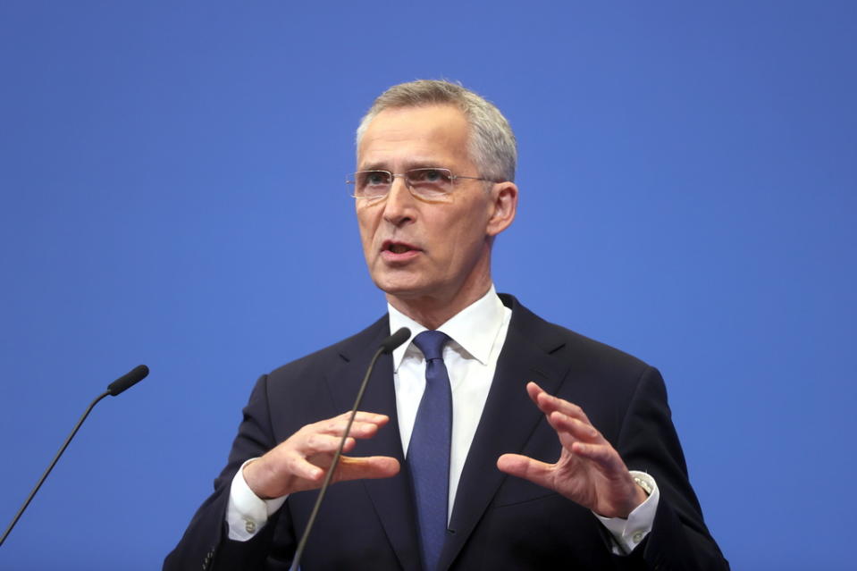  北約秘書長史托騰柏格（Jens Stoltenberg） 圖：翻攝自新浪 