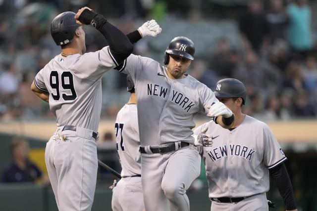 Gallo, Rizzo excited to join Yankees for playoff drive