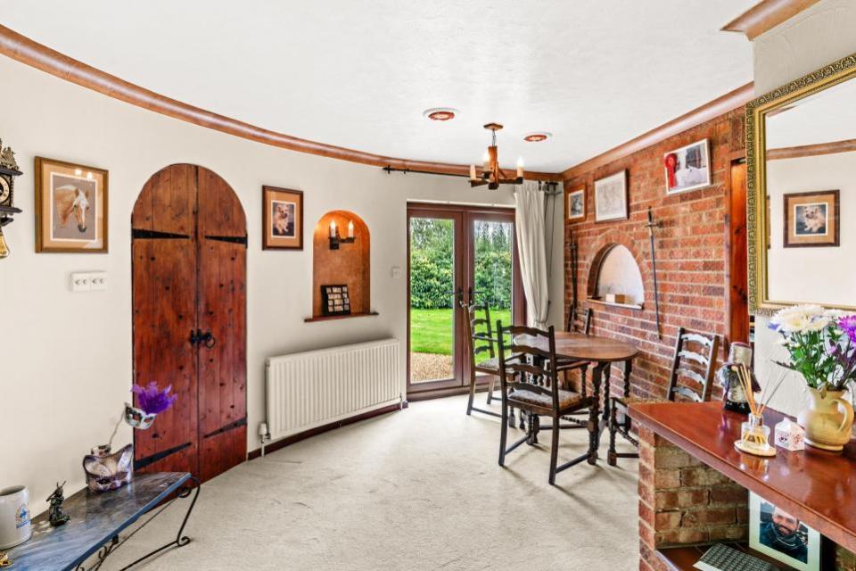 East Anglian Daily Times: There is a charming arched window into the dining area