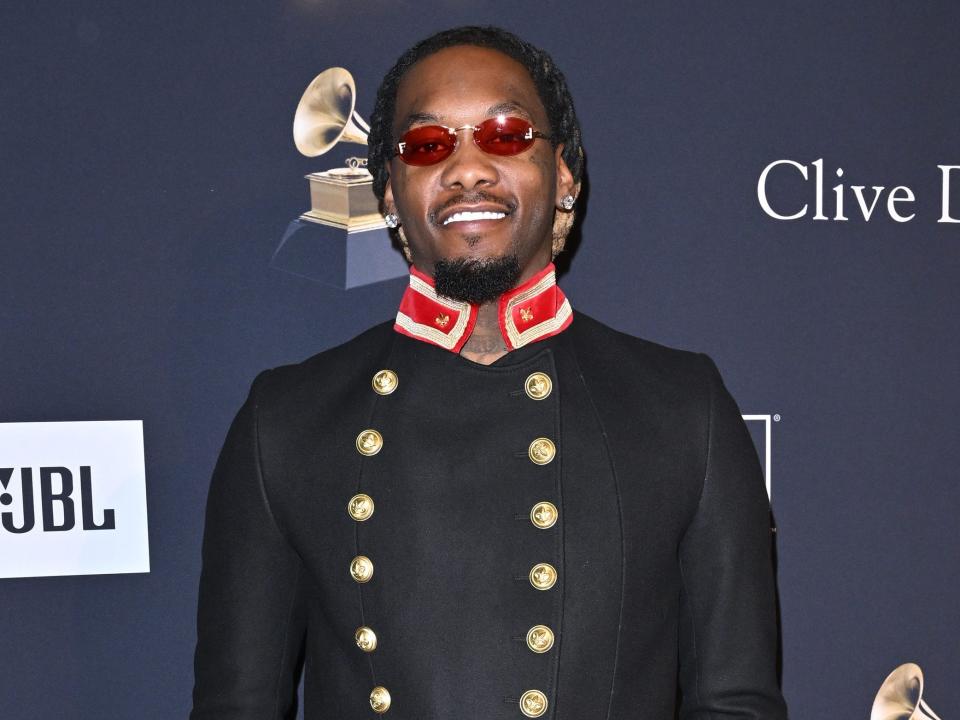 Offset attends the pre-Grammys gala on February 4, 2023, in Beverly Hills, California.