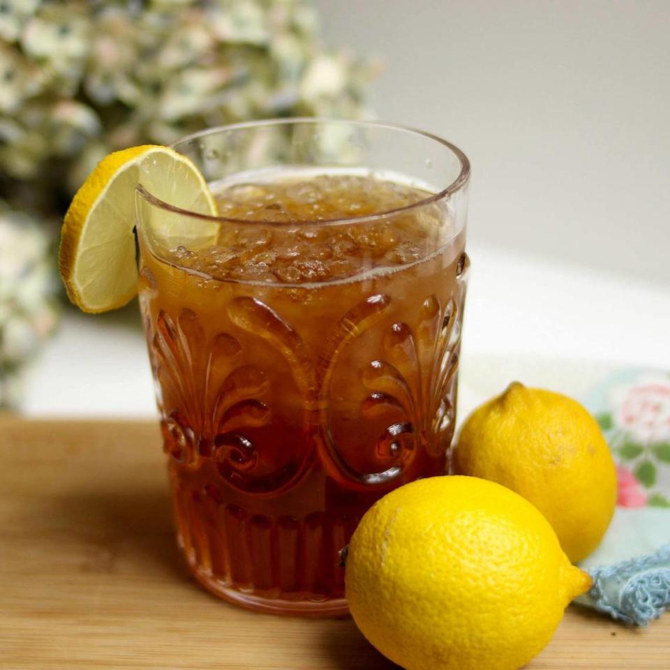 Sweet tea is a Southern staple.
