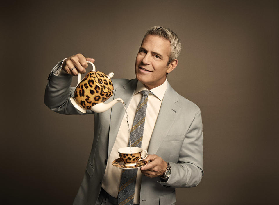 Andy Cohen was photographed April 23 at Pier59 Studios in New York.