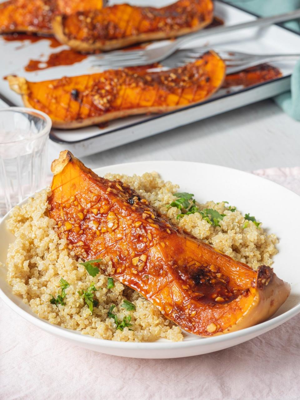 This butternut squash and quinoa dish makes for a perfect healthy dinner (Lee Kum Kee - Jeremy Pang)