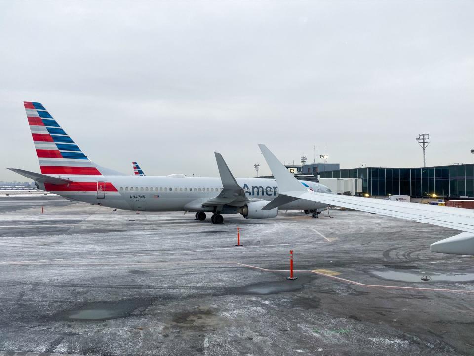 Flying on American Airlines Boeing 737 Max.