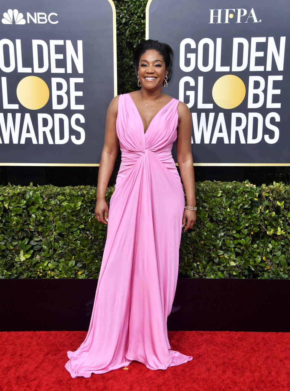 BEVERLY HILLS, CALIFORNIA - JANUARY 05: Tiffany Haddish attends the 77th Annual Golden Globe Awards at The Beverly Hilton Hotel on January 05, 2020 in Beverly Hills, California. (Photo by Frazer Harrison/Getty Images)