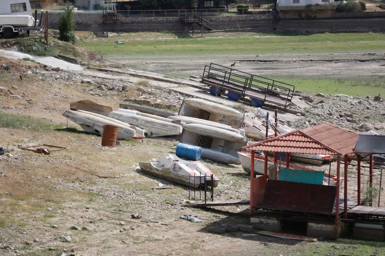 La bajante del Río San Antonio afecta a las localidades del sur del Valle de Punilla