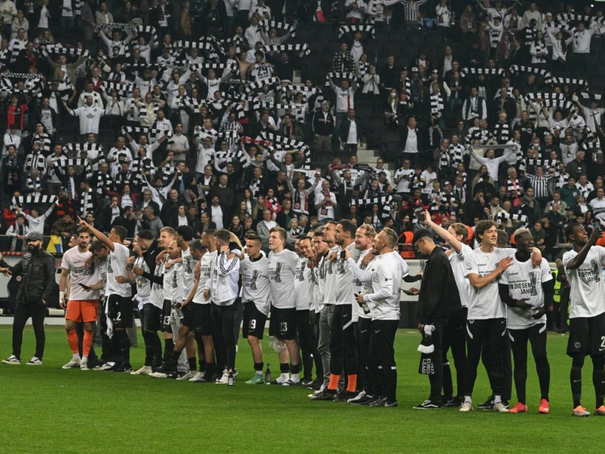 Eintracht-Team mit Brief an Fans: "Unser größter Trumpf"