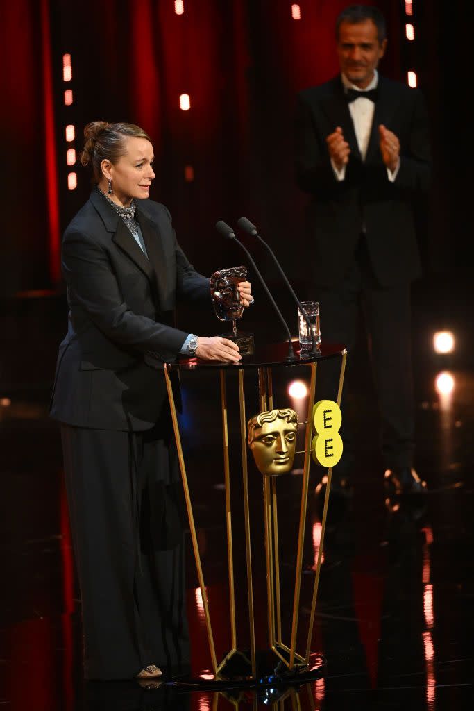 samantha morton wins bafta fellowship award in london