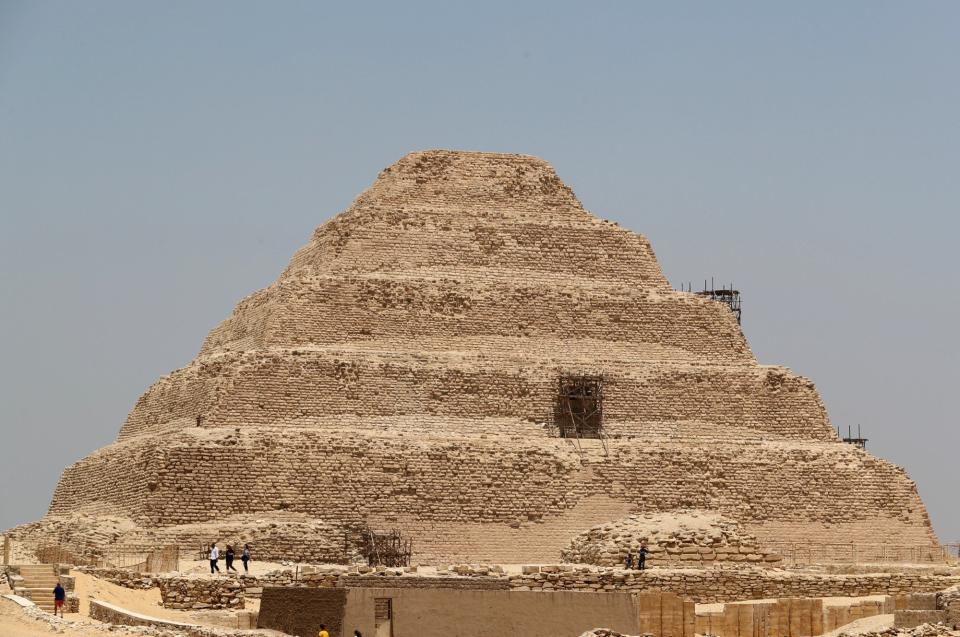 step pyramid giza