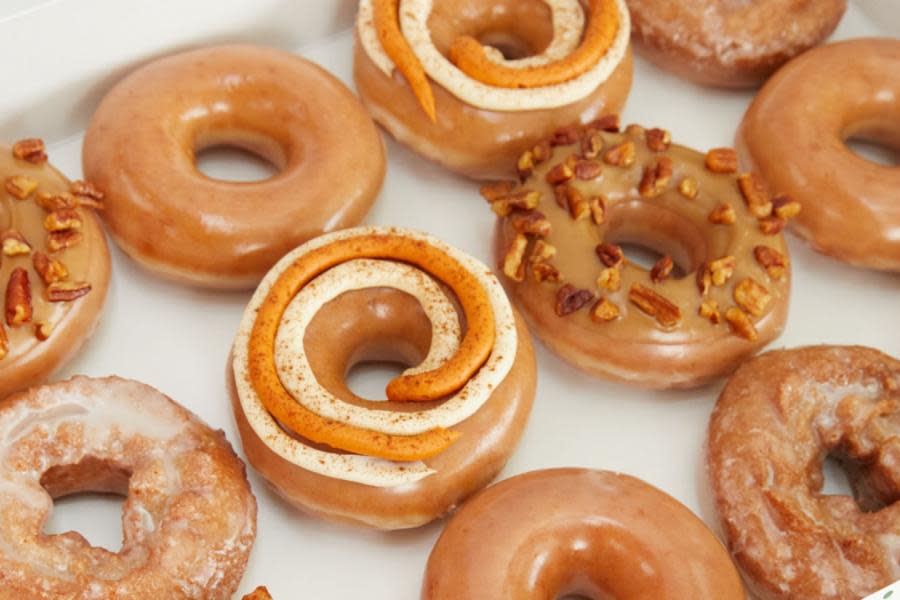 Donas y café de calabaza llega a Krispy Kreme de Estados Unidos este agosto