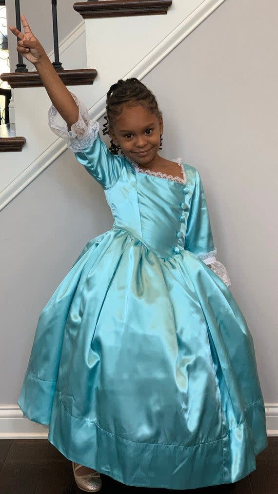 3) Eliza Hamilton dress for girls / Schuyler Sisters Hamilton / HistoryWearz™ Costume / Eliza Schuyler dress / Eliza Hamilton dress for girls