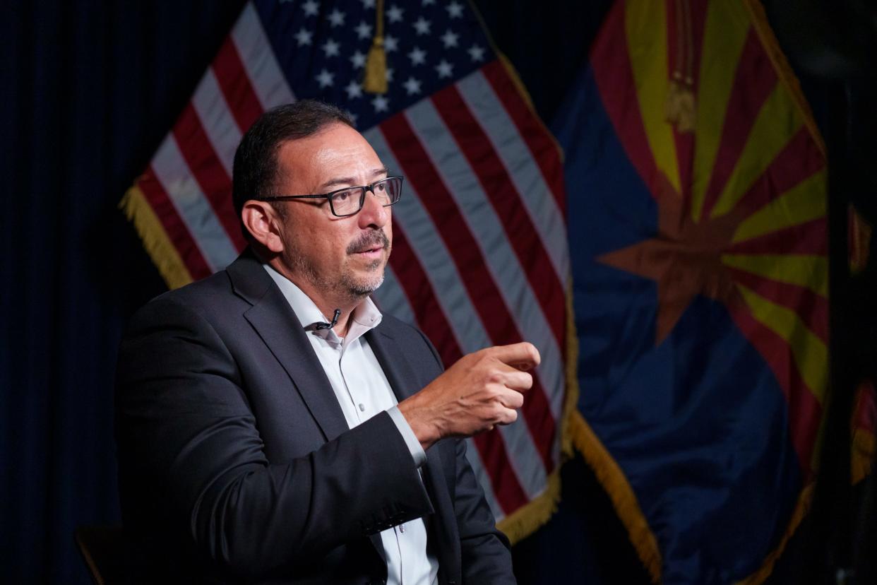 Arizona Secretary of State Adrian Fontes continues to call out election deniers like Kari Lake.