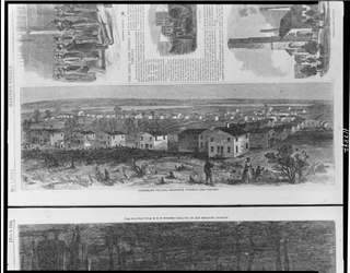 Freedman’s village, Arlington, Virginia - Photo: Library of Congress