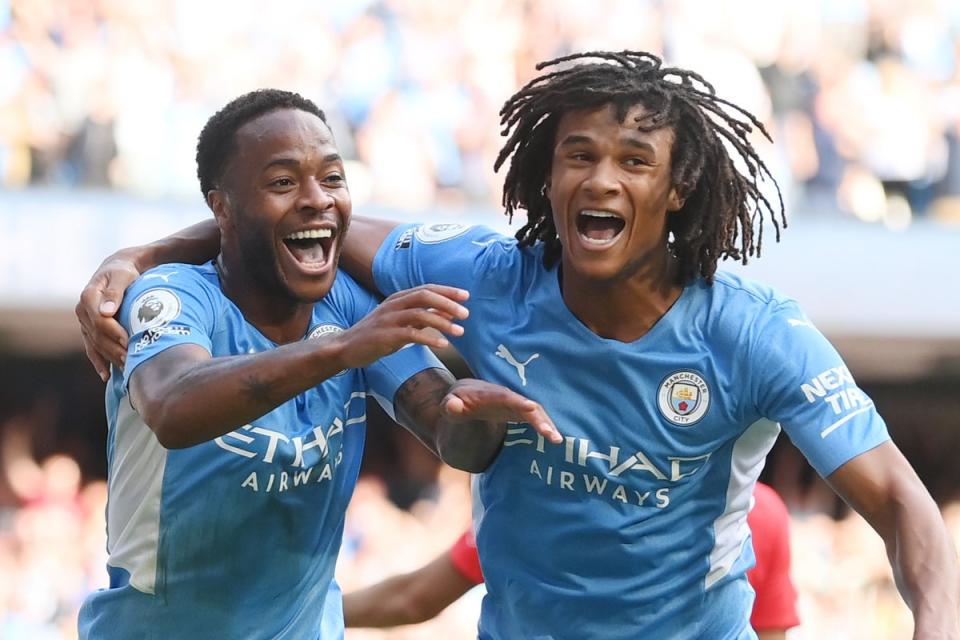 Chelsea hope to sign both Raheem Sterling and Nathan Ake from Manchester City this summer (Getty Images)