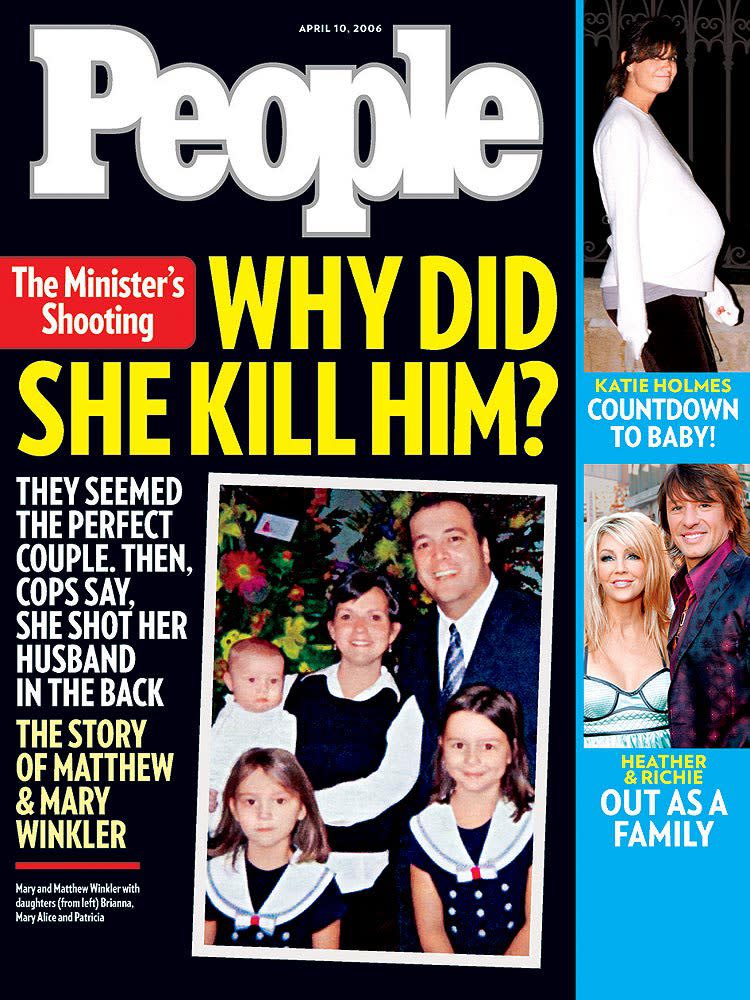 <p>Mary Winkler, a soft-spoken preacher's wife, was convicted of manslaughter after killing her husband Matt, a Tennessee minister who was found shot to death in the couple's home in 2006. She spent five months in jail as she awaited trial followed by a little more than two months at a mental health facility. In the wake of the crime, one question remained on everyone's mind: Why did she kill her husband? Winkler's lawyer, Steven Farese, said then that the couple's public and private lives didn't "always run parallel." And Winkler later said that she killed her husband after years of abuse. "Physical, mental, verbal," Clark Freeman, Winkler's father, told Good Morning America. "I don't know how she took it. She's a stronger individual than I am."</p>