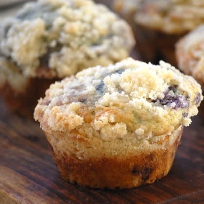 Baked Blueberry Muffins