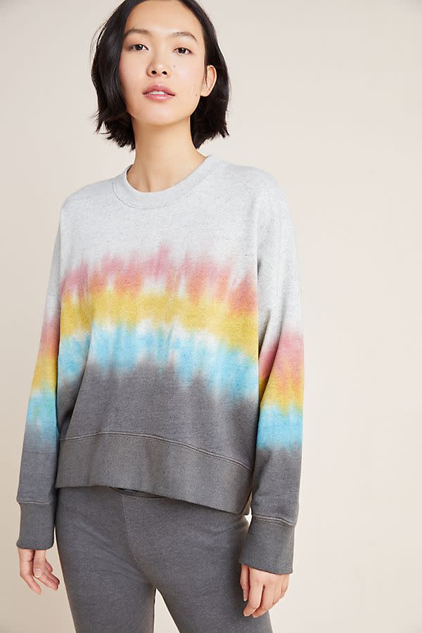 Tie-dye sweatshirts: Celebs can't get enough of this spring trend