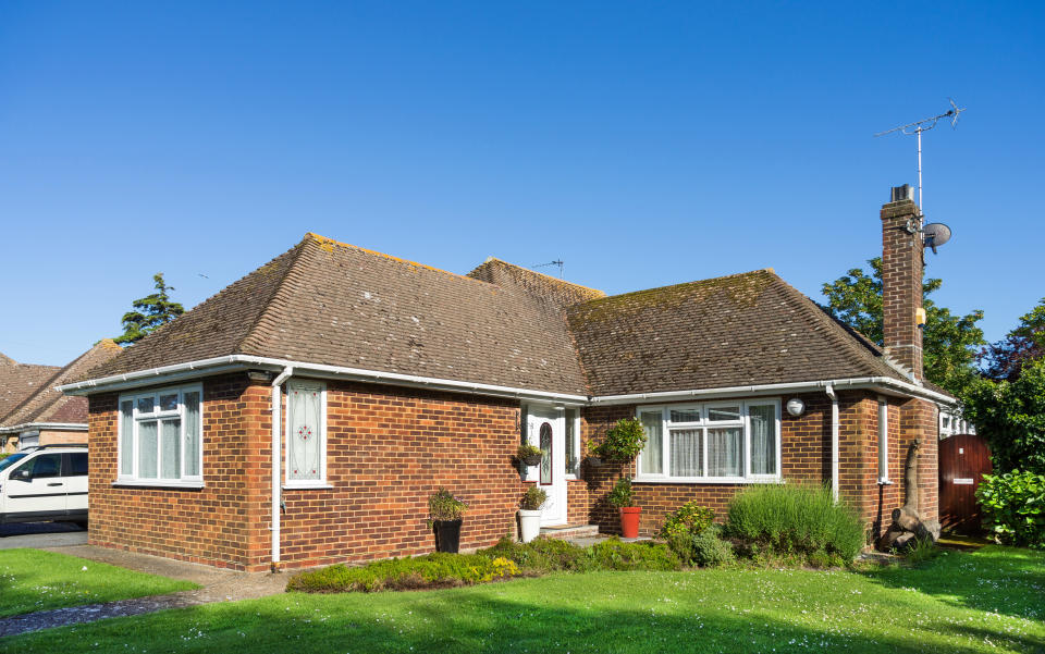 Nearly half (46%) of Brits said their dream home would be a detached property, with 16% preferring a bungalow, and one in 10 saying they would prefer a flat. Photo: Getty 