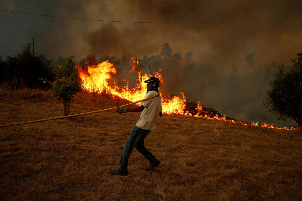 Portugal battles raging wildfires