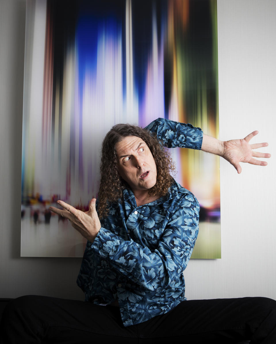 Weird Al Yankovic en Nueva York, el 17 de mayo de 2016. (Todd Heisler/The New York Times)
