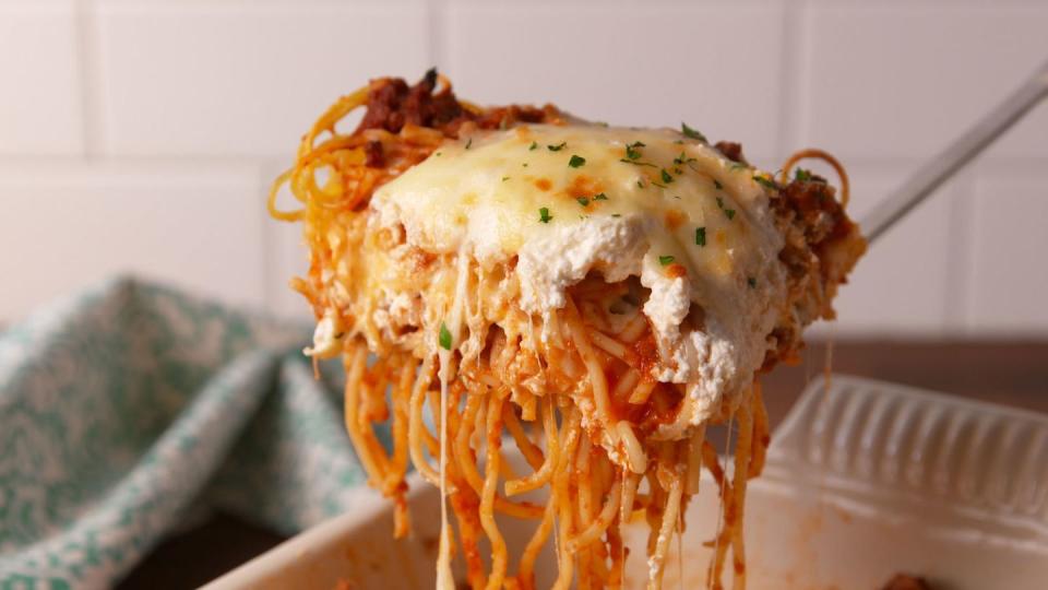 spaghetti lasagna