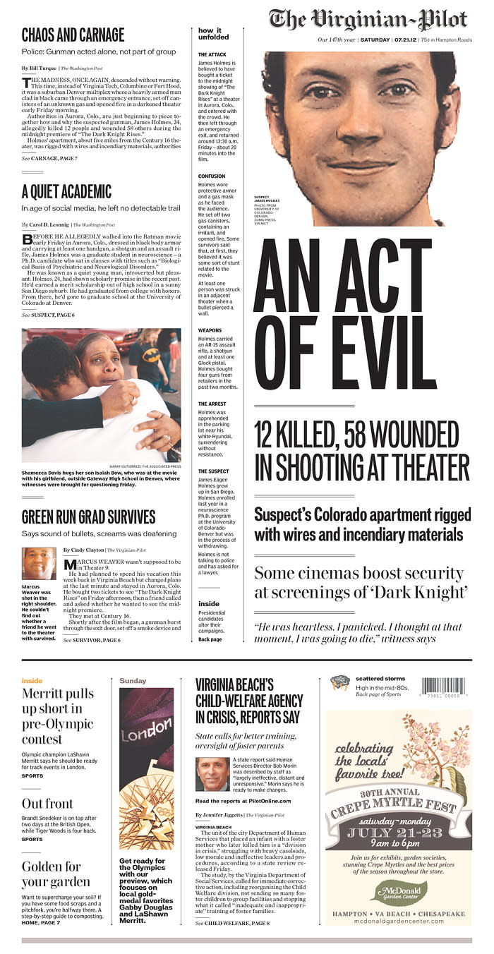 The Virginian-Pilot, July 21, 2012