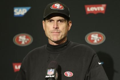 Is Jim Harbaugh considering Michigan's offer or is he just using it for leverage? (AP)