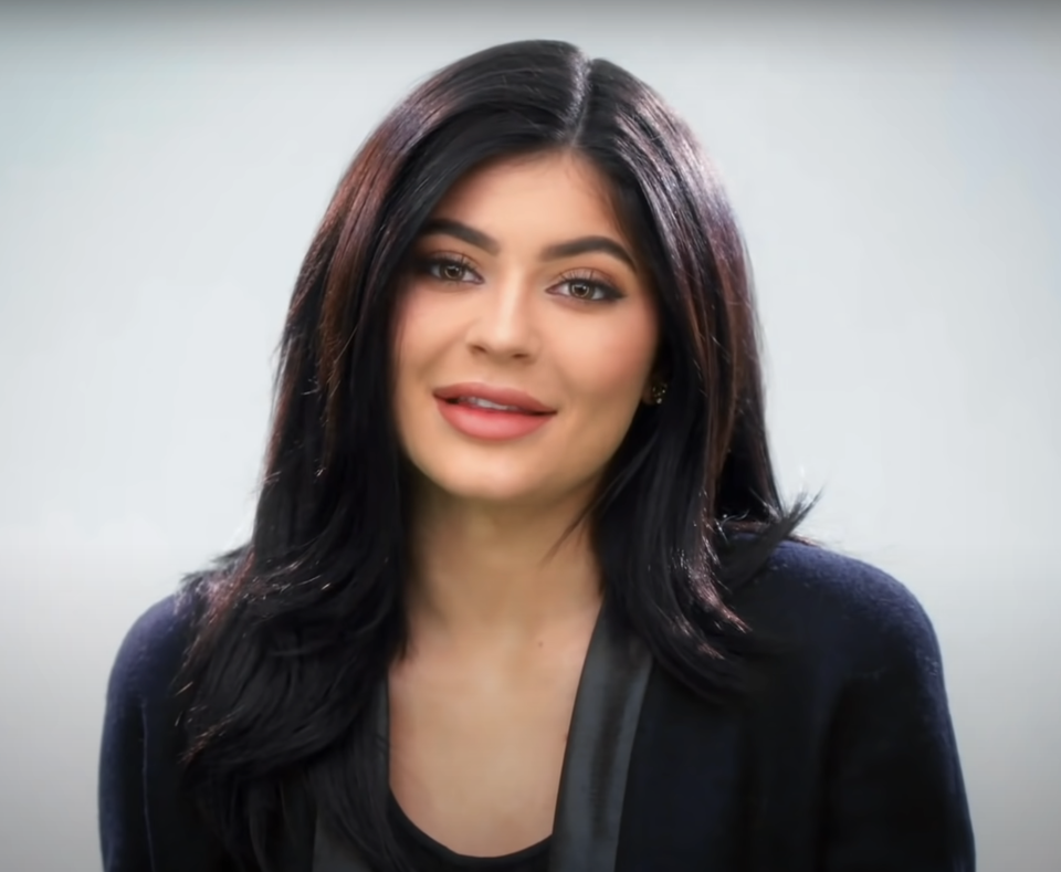 Closeup of Kylie Jenner