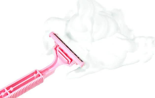 Razors and your private parts are a dangerous combo. Photo: Getty