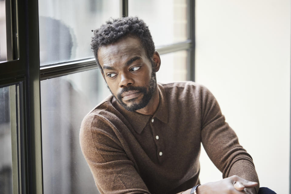 William Jackson Harper poses for a portrait in New York on Monday Oct. 25, 2021. In the second season of HBO Max’s “Love Life," Harper takes over the lead role as Marcus Watkins, a man who must pick up the pieces after his marriage falls apart. (Photo by Matt Licari/Invision/AP)