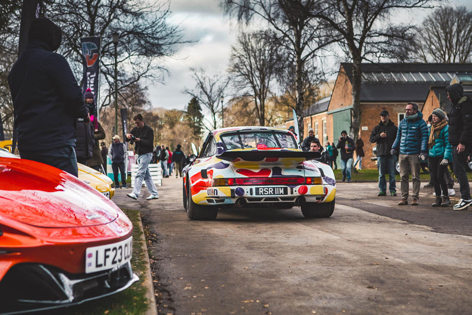 Porsche 911 RSR Bicester Heritage Scramble