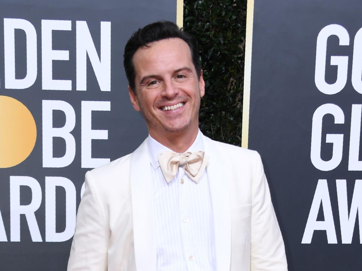 Andrew Scott at the Golden Globes on 5 January 2020 in Beverly Hills, California (VALERIE MACON/AFP via Getty Images)