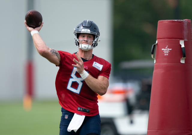 Titans' Will Levis says he's 'a lot more comfortable' in training camp