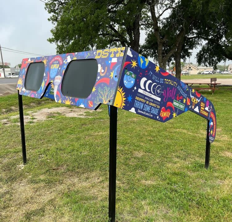 Dripping Springs, Texas, gets ready for the total eclipse the morning of April 8, 2024. (KXAN Photo/Kristen Currie)