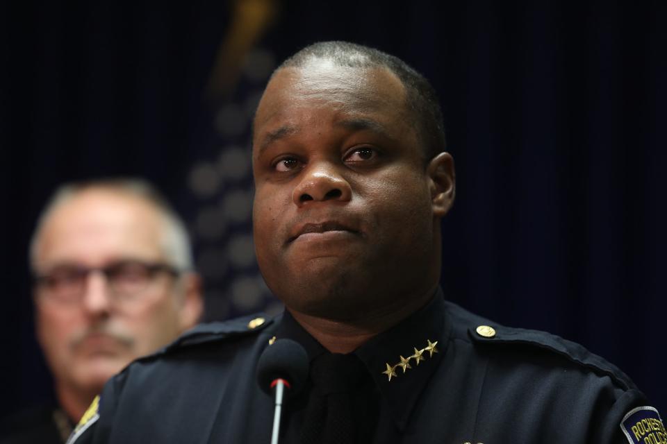 Rochester Police Chief La'Ron Singletary was relieved of his command Monday.