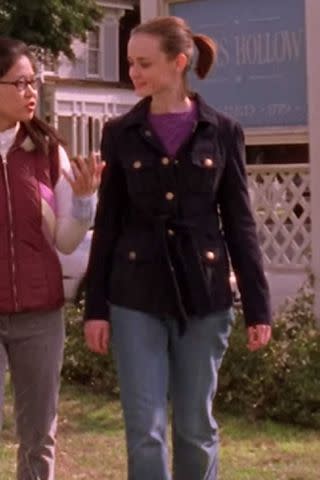 <p>The WB</p> Alexis Bledel as Rory Gilmore and Keiko Agena as Lane Kim in Season 4 of 'Gilmore Girls'.