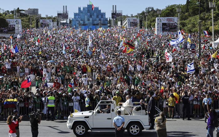 El Papa Francisco en la JMJ 2023 en Lisboa