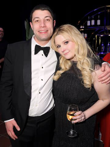 <p>Rebecca Sapp/Getty</p> Ira Kunyansky and Abigail Breslin attend the opening night world premiere of "Miranda's Victim" after party during the 2023 Santa Barbara International Film Festival on February 08, 2023 in Santa Barbara, California.