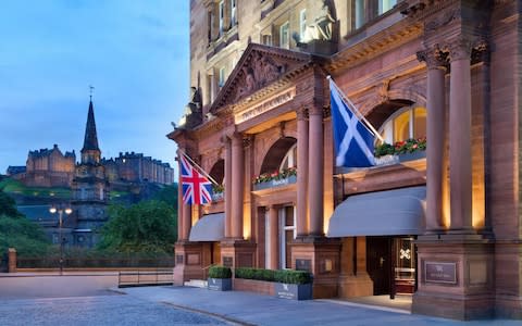 waldorf astoria hotel, edinburgh