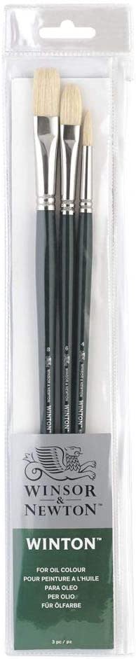 Charles Leonard Round Brushes Stubby - 10 per Set - Set of 3