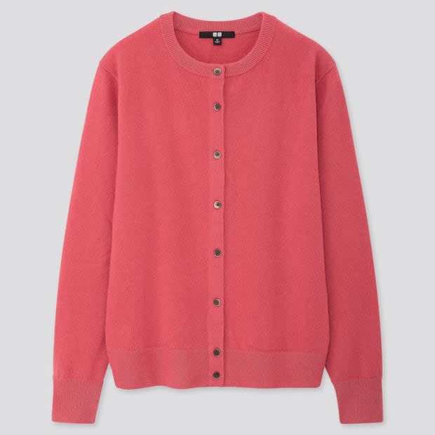 <p><strong>Uniqlo Cashmere Crew Neck Cardigan, $99.90, <a href="https://rstyle.me/+PXul-h6ttAaad0vv6EBAwQ" rel="nofollow noopener" target="_blank" data-ylk="slk:available here;elm:context_link;itc:0;sec:content-canvas" class="link ">available here</a>:</strong> I have spent several autumns determined to make cardigans work for me, and I have yet to figure out the secret. But come hell or high water, I will crack the code in 2019!</p>